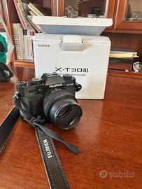 Fujifilm X-T30 III (Nera) con Obiettivo
