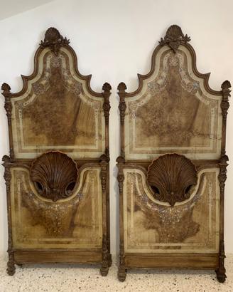 Testiera letto matrimoniale fine ‘ 800