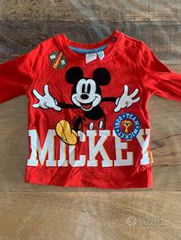Maglia felpina Mickey Mouse Disney Baby