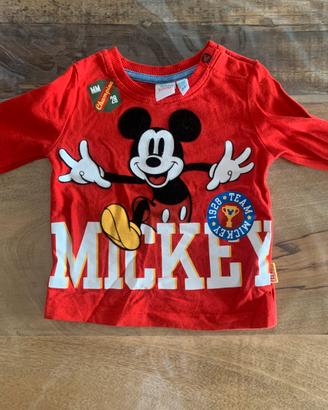 Maglia felpina Mickey Mouse Disney Baby