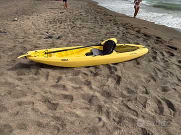 Kayak - canoa Atlantis KEDRA gialla cm 268