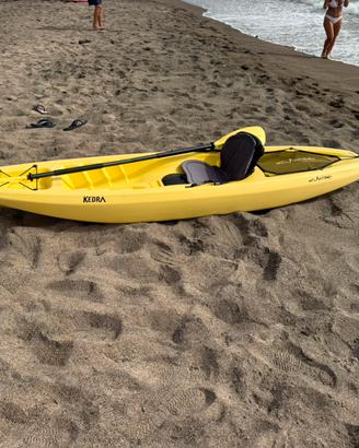 Kayak - canoa Atlantis KEDRA gialla cm 268