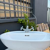 Lavandino da bagno in ceramica -resistenza