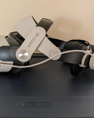 Meta Quest 2  128 gb con Bobovr m2