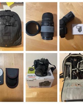 Canon EOS 450D e accessori