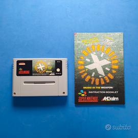 Revolution X Super Nintendo Snes Pal Cart e Libret