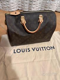Borsa bauletto louis Vuitton  Speedy 35 con tracol
