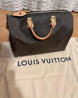 Borsa bauletto louis Vuitton  Speedy 35 con tracol