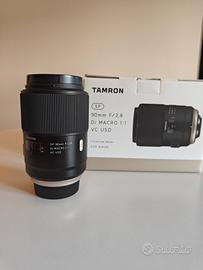 Tamron SP 90mm F/2.8 Di MACRO 1:1 VC USD per Nikon