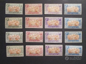 Colonie italiane – giro serie complete nuove Fide