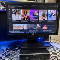 PC HP E8400 con Monitor FHD