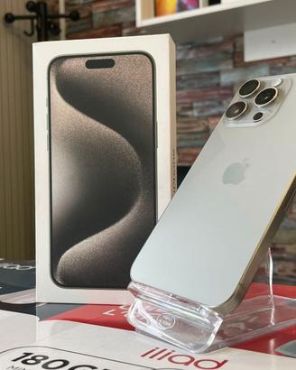 IPHONE 15 PRO MAX 256GB NATURAL - GARANZIA 12 MESI