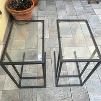 Comodino in ferro battuto