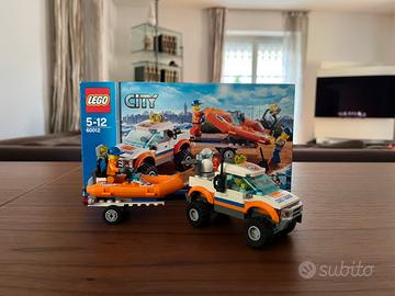 Set LEGO City 60012. Guardia costiera, completo