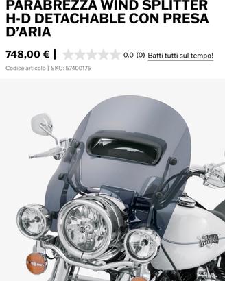 parabrezza Harley Davidson Road King Special