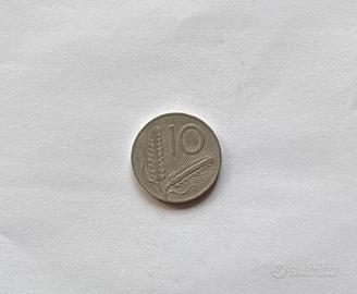 Moneta 10 LIRE “spiga” anno 1951