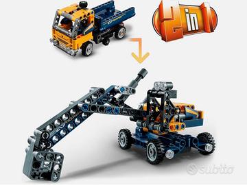 LEGO Technic 42147 Camion Ribaltabile 2in1