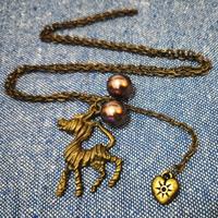 Collana Etnica Ciondolo Zebra Portafortuna