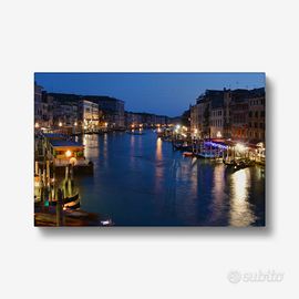 Quadro stampa su tela Venezia 45 x 30 cm NUOVO