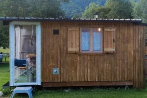 PREINGRESSO IN LEGNO PER ROULOTTE