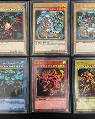 Yu-Gi-Oh 6 carte promo Ultra Rare INGLESI