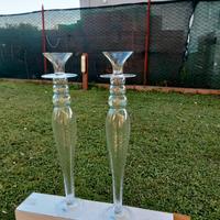 Candelabri in vetro
