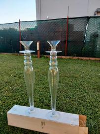 Candelabri in vetro