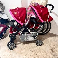 passeggino gemellato