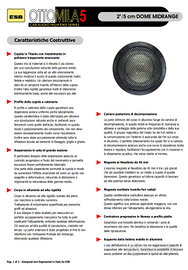 Coppia Midrange ESB OTTOMILA DM50 nuovi imballati