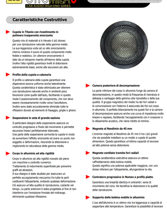 Coppia Midrange ESB OTTOMILA DM50 nuovi imballati