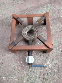 Fornellone a gas bruciatore per cottura pomodori