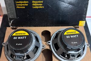 Coppia di casse Renault