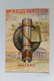 Cartolina  al 89° Reggimento Fanteria Salerno '30
