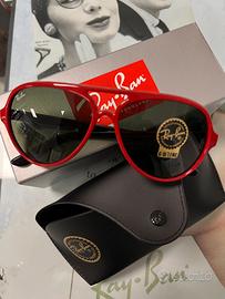 Rayban goccia rosso