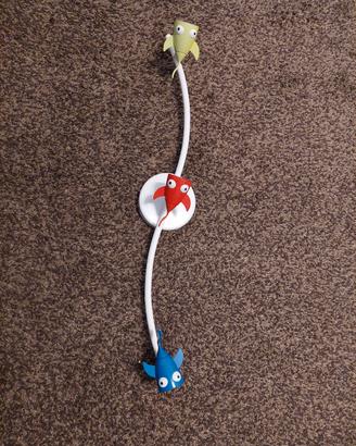 Lampadario a muro ikea pesciolini per cameretta 