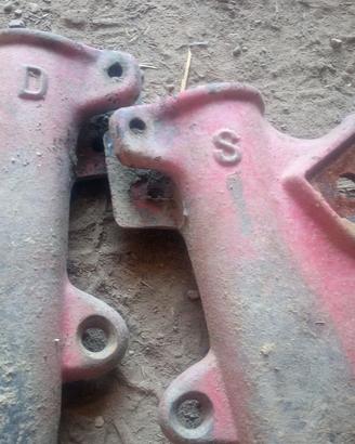 supporto dischi seminatrice radiatore trattore 505