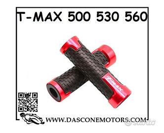 Coppia manopole tmax 500 530 560 rosso