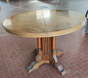 Tavolo ovale allungabile