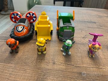 Set personaggi paw patrol