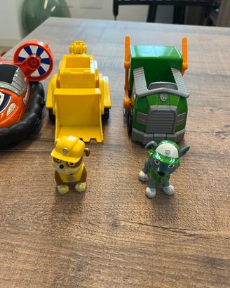 Set personaggi paw patrol