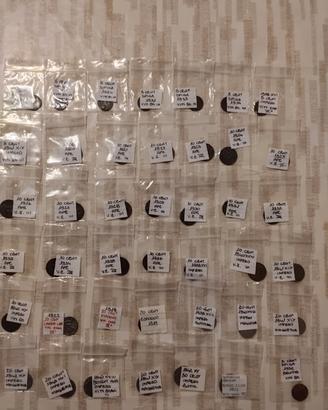 MONETE REGNO 41 + 1 PEZZI TUTTE DATE DIVERSE
