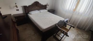 camera matrimon. noce massello ,materasso memory