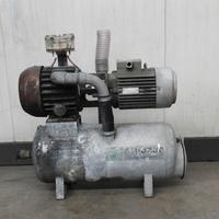 Depressore/pompa mungitura per vasca da latte