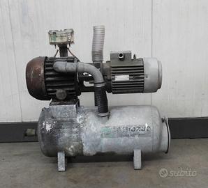 Depressore/pompa mungitura per vasca da latte