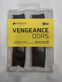 Corsair Vengeance DDR5 32GB (2x16GB) CL30 – Nuove!