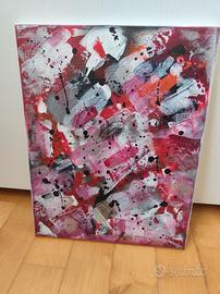 Quadro astratto su tela