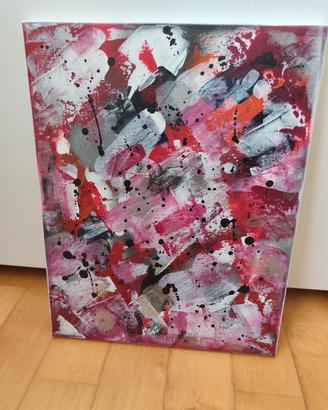 Quadro astratto su tela