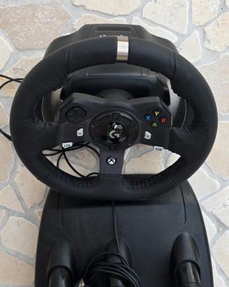 XBOX volante e pedaliera 