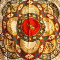 foulard Hermes in pura seta 