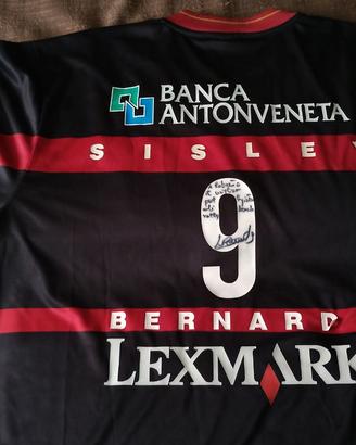 Maglia autografata Lorenzo Bernardi originale